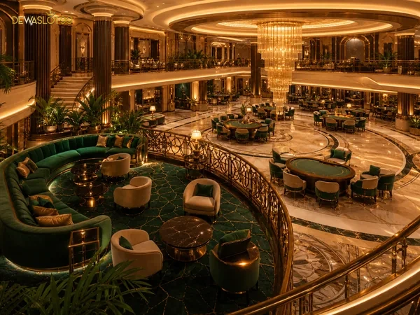 Tampilan kategori Casino pada platform dewaslot99